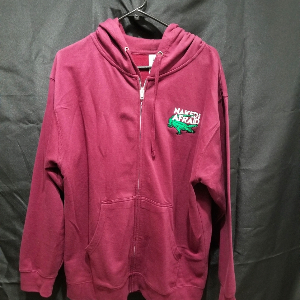 Men's size Large Naked & Afraid zip up